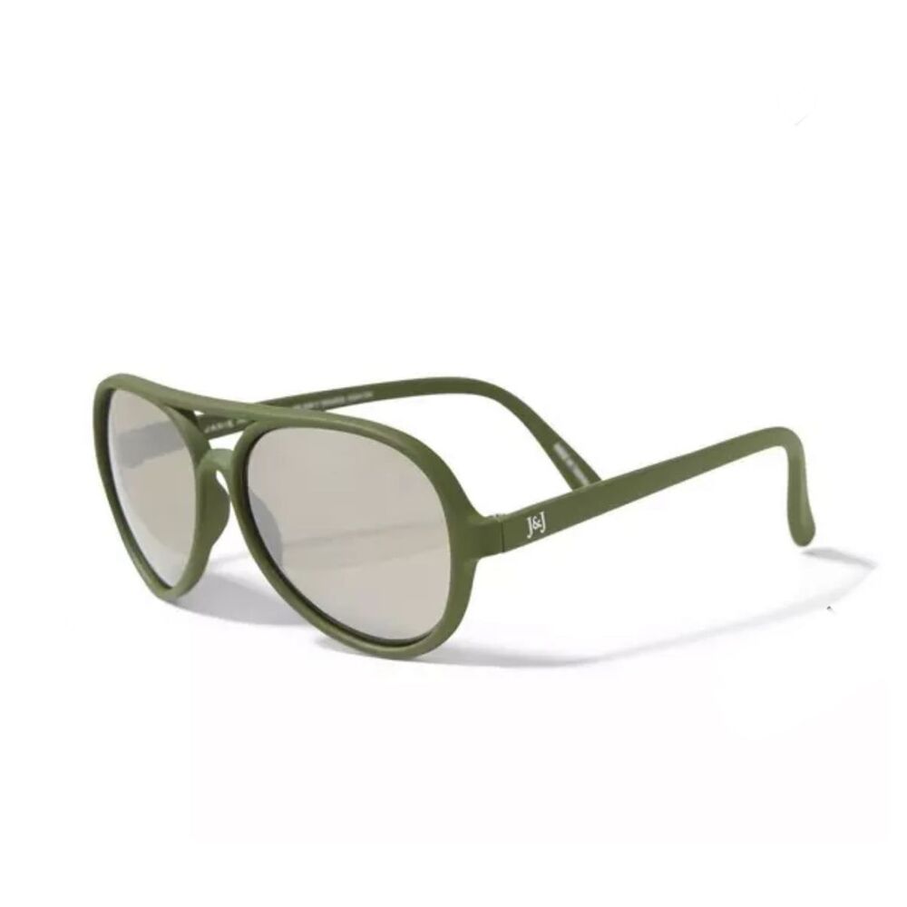 Janie and Jack Boy Aviator Sunglasses in Olivine Size 2T-4